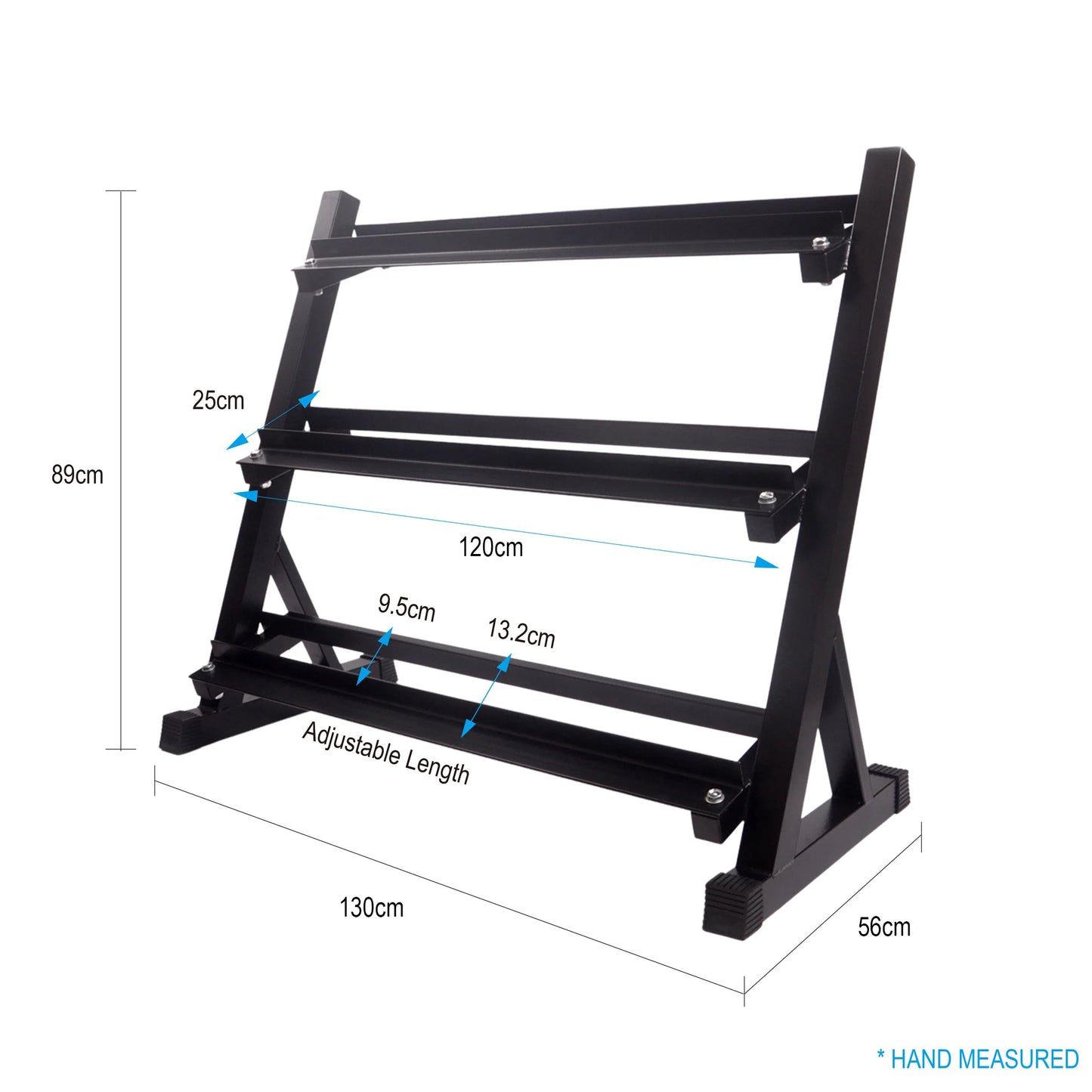 3-Tier Dumbbell Rack