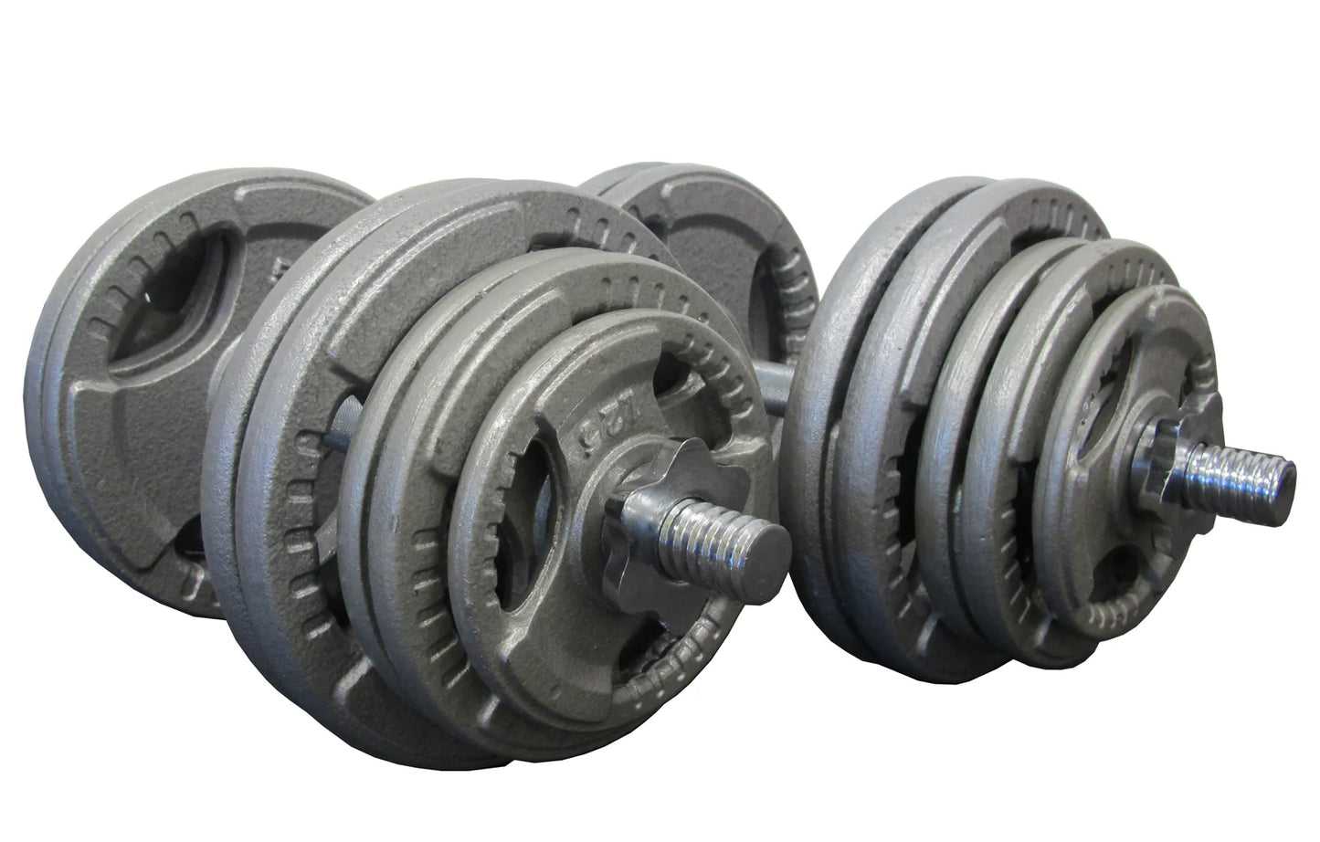 70kg Standard Hammertone Barbell/Dumbbell Weights Set