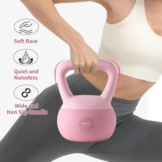 6KG Soft Kettlebells with Cushioned Impact-Resistant Base