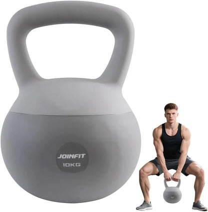 10KG Soft Kettlebells with Cushioned Impact-Resistant Base
