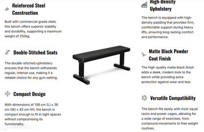 BODYWORX CF120 FLAT BENCH