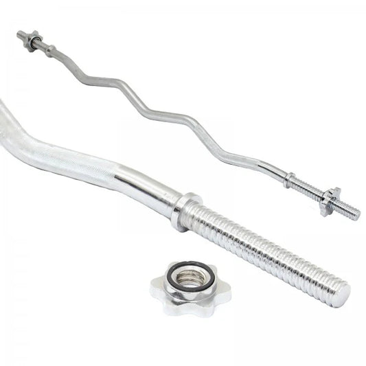EZY Curl Spinlock Standard Barbell