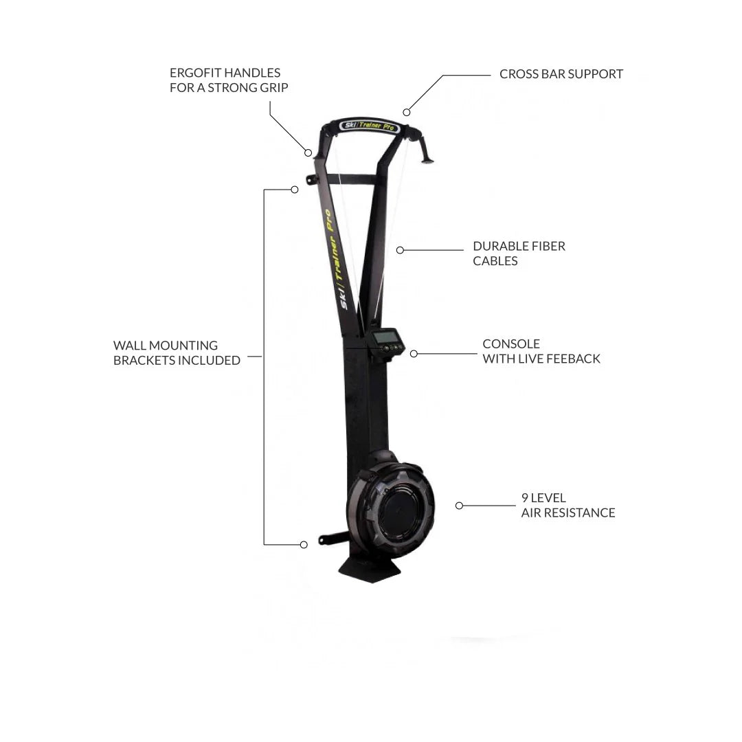 BODYWORX KSX850 Commercial Ski Trainer wall mounted